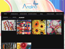Tablet Screenshot of analina.com.br